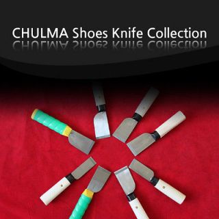 Chulma}Leathe r Craftool Shoes Knife Slicerl Cutter HSS/Blue Steel