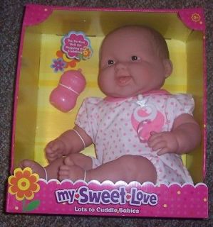 New Berenguer Lots To Cuddle 20 Chubby Baby Doll 3/4 Limbs Brown Eyes
