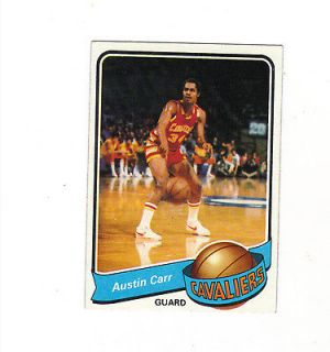 1979 80 TOPPS AUSTIN CARR #76 CLEVELAND CAVALIERS