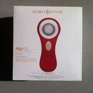 Clarisonic Mia Sonic Skin Cleansing System Poppy Red Brand New in Box