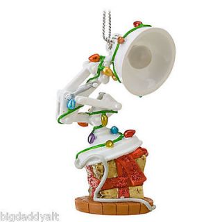 Disney World Parks Pixar Icon Luxo Lamp Christmas Lights Tree Ornament