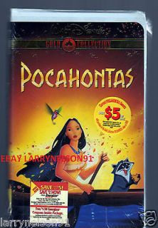 POCAHONTAS VHS WALT DISNEYS GOLD COLLECTION CLASSIC BRAND NEW SEALED