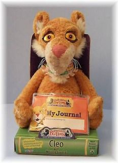 1999 Eden PBS BETWEEN THE LIONS Plush CLEO &JOURNAL New