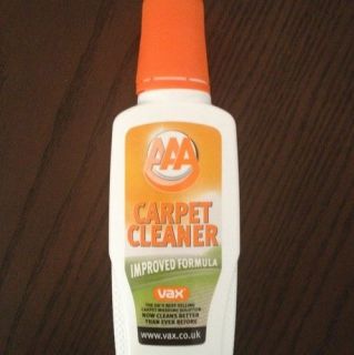Vax AAA Carpet Cleaner Solution Shampoo Liquid Bottle 250ML