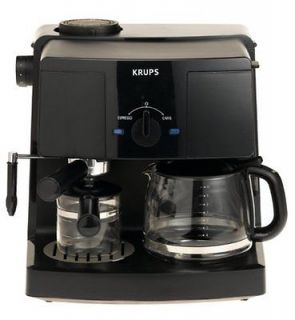 Krups XP1500 Coffee and Espresso Machine Combination New