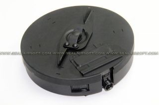 ARMY FORCE 450 Rds Drum Magazine For M1A1 AEG AF MAG002