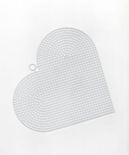 Clear Plastic Canvas Heart Shape Sheets Hexagon Star