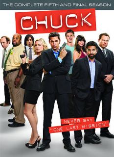 Chuck Season 5 DVD Box Set Used Mint