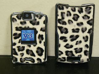 LOT OF 3) Motorola V3 V3c V3m Razr Cover Hard Faceplates WHITE
