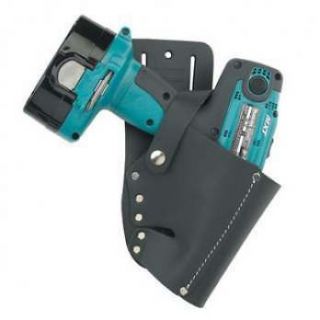 IRWIN SADDLE LEATHER CORDLESS DRILL HOLSTER POUCH BAG
