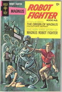 Magnus Robot Fighter Comic Book #22 Gold Key 1968 VFN