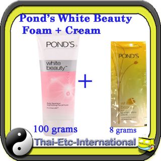 Ponds White Beauty Pinkish Glow Lightening Whitening Facial Face Foam