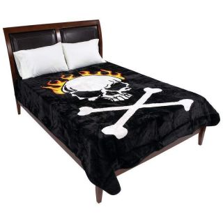 Wyndham House™ Skull and Crossbones Blanket