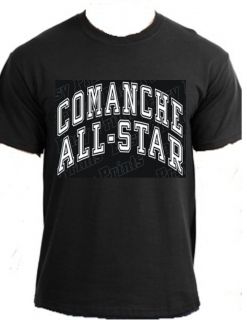 COMANCHE ALL STAR Native tribe sports clothing t shirt