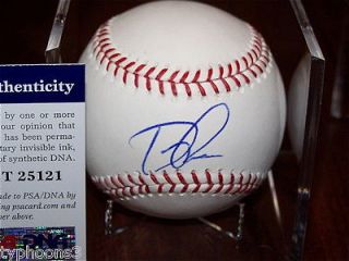 TERRY FRANCONA (Cleveland Indians) signed baseball w/ PSA COA