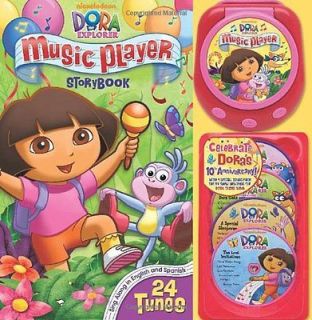 Dora the Explorer Music Player Storybook [With Music Player 4 CDs