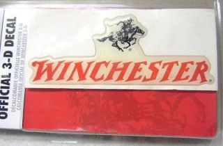 WINCHESTER FIREARMS RAISED DECAL  N.I.B.   VERY COLLECTIBLE  H ARD TO