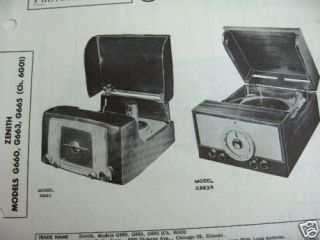 zenith record player in Radio, Phonograph, TV, Phone