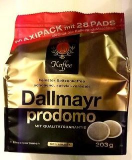 56 Senseo Coffee Pods Original German Dallmayr Prodomo Maxipack 100%