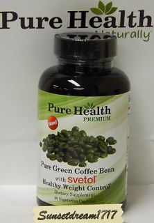 pure health green coffee beans