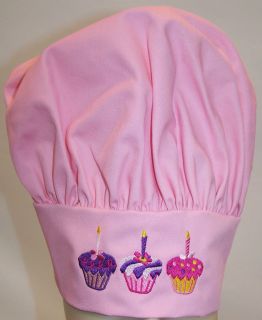 Sweet Frosted & Decorated Cupcakes Embroidered Adjustable Child