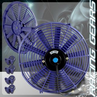 1500 CFM 2250 RPM 12v Electric Cooling Slim Push Pull Radiator Fan