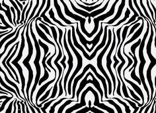 Black White Zebra Stripe Contact Paper Shelf Liner 9ft x 20in