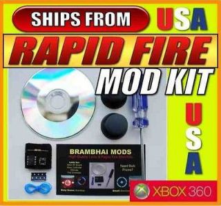Fire Mod Kit 4 Mode for Xbox 360 controllers Wired/Wirele ss LEDS