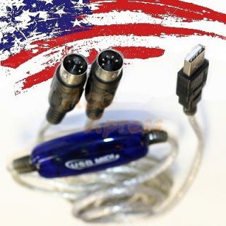 Newly listed USB TO MIDI CABLE ADAPTER CONVERTER FOR PC COMPUTER MUSIC