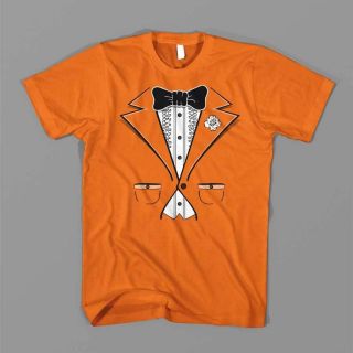 Funny T Shirt Tuxedo Wedding Groom Tie Shirt Prom Tee ADULT S   5XL