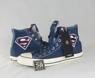 New Converse SUPERMAN All Star Chuck Taylor DC Comics Shoes Trainer