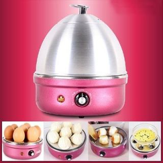 electric stainless steel egg boiler cooker electrical steamer cute