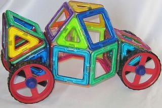 MAGFORMERS CRUISERS SET 33PIECES MAGNET BUILDING TOY with wheels
