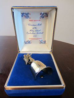 Collectors 1st Annual Christmas Bell of the HOLY ISLAND EYNHALLOW