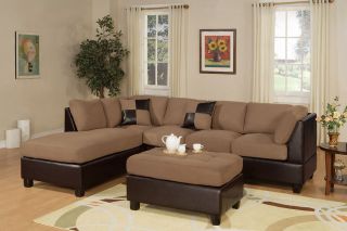 Bobkona Sofa And Loveseat Couches Living Room Furniture Set Love Seat