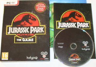 Jurassic Park The Game   PC DVD Game action adventure dinosaurs 16