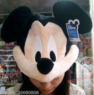 Disney Mickey Mouse Costume Hat Cap Plush Fancy Cosplay Party Favors