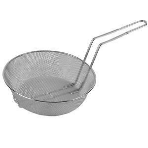 FINE MESH FRYING FRY COOKER BASKET FOR STOVE TOP STOVETOP POT PAN
