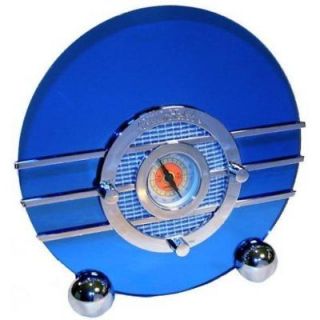 cobalt art deco Crosley Bluebird electric radio Free ship & warranty