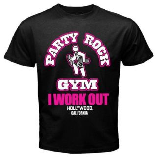 Party Rock Gym B/A T Shirt Sexy And I Know It Shuffle Crew LMFAO
