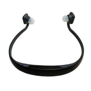Black Universal Bluetooth Wireless Stereo Headset with Mic for iPhone