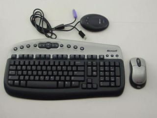 Microsoft   Wireless Keyboard, Optical Mouse, Receiver