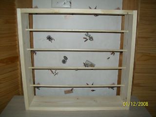 HANDCRAFTED FREE STANDING/HANGING RIBBON STORAGE RACK 22 X 20 1/2  X