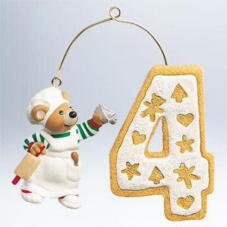 Hallmark 2011 Ornament Childs Age Collection   Bear   My Fourth 4th