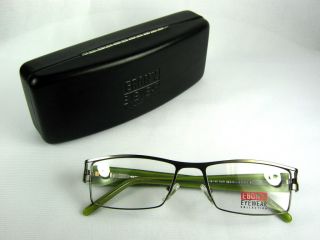 Ebony EEC12 Gunmetal Eyeglasses Mens Frames Authentic NEW