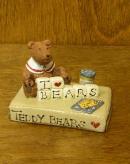 Gail Laura Collectibles GLCSailor, I LOVE BEARS 1.75 NEW from our
