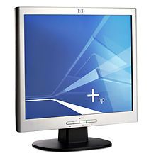 HP L1902 19 LCD TFT Flat Screen Monitor, 1280 x 1024 , Black & Silver