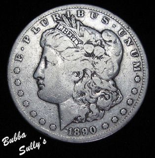 morgan silver dollar cc 1890 in 1885 93