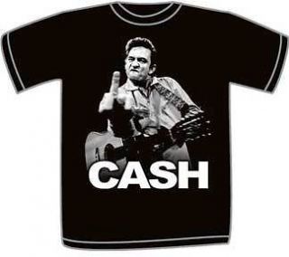 Johnny Cash Flippin Finger T Shirt JC1815 Small to XXL