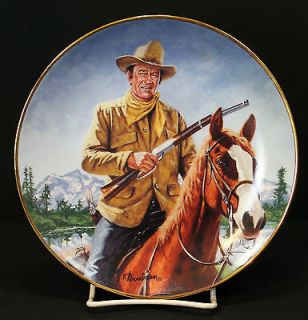 John Wayne high Country Franklin Plate